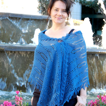 The Witches of Lake Enara rectangular shawl
