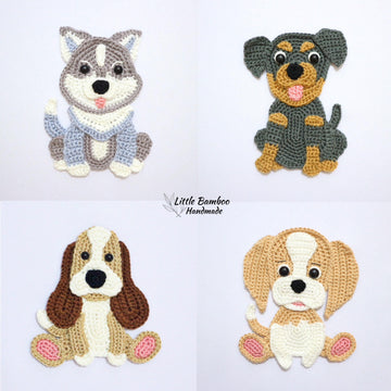 Dogs Applique Set B
