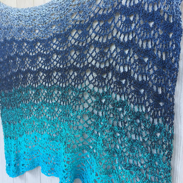 Ocean Waves Shawl