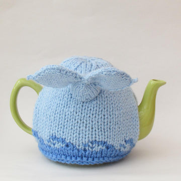 Blue Whale Tea Cosy Knitting Pattern