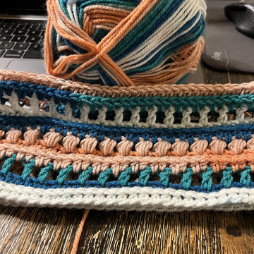 Autumn ridge ear warmer
