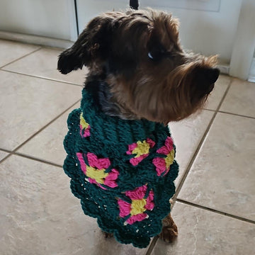 Boho Turtleneck Pet Bandana