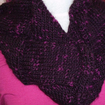 Entrelac Made Chunky