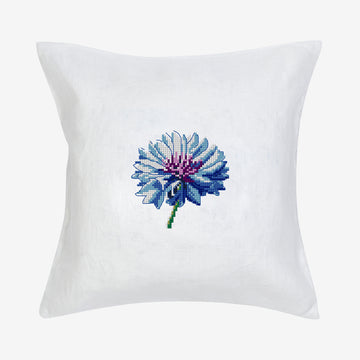 Bleuet Flower in DMC - PAT0866 - Downloadable PDF