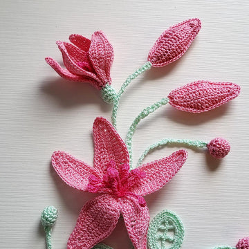 Lily flower bouquet