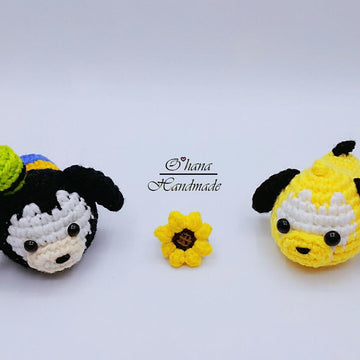 Baby Pluto and Baby Goofy