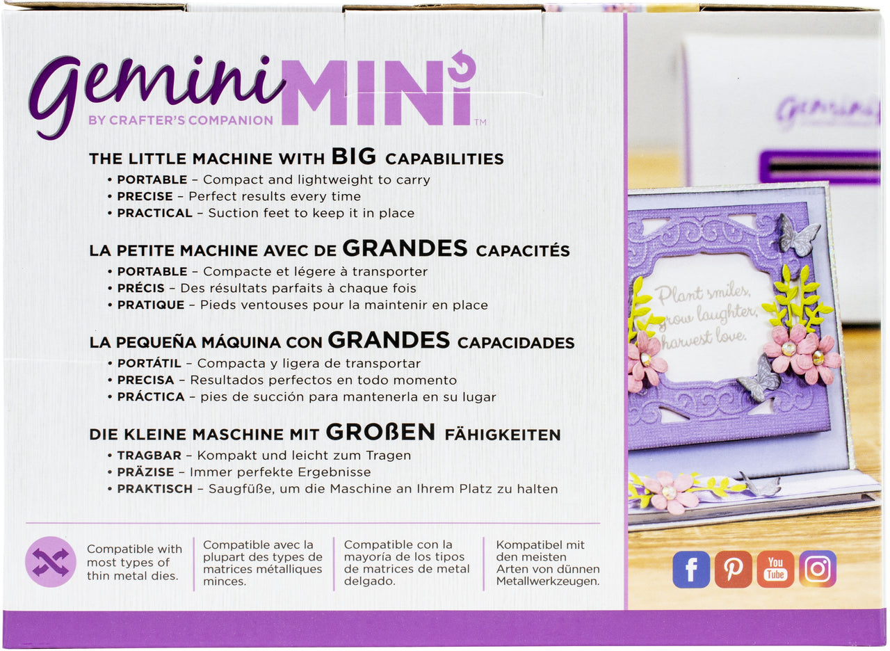 Gemini Mini - Manual Die-Cutting Machine