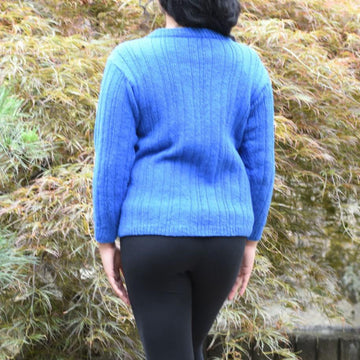 Saturday Jazz Sweater in Cascade Yarns Aegean Tweed - DK648 - Downloadable PDF