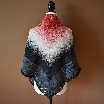 Labyrinth shawl