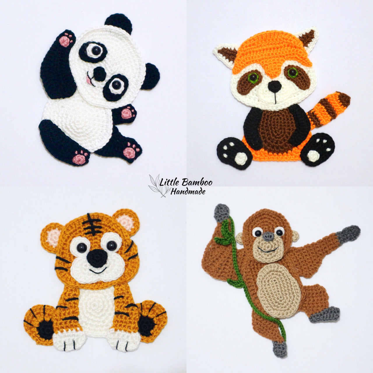 Animals of Asia Applique Set