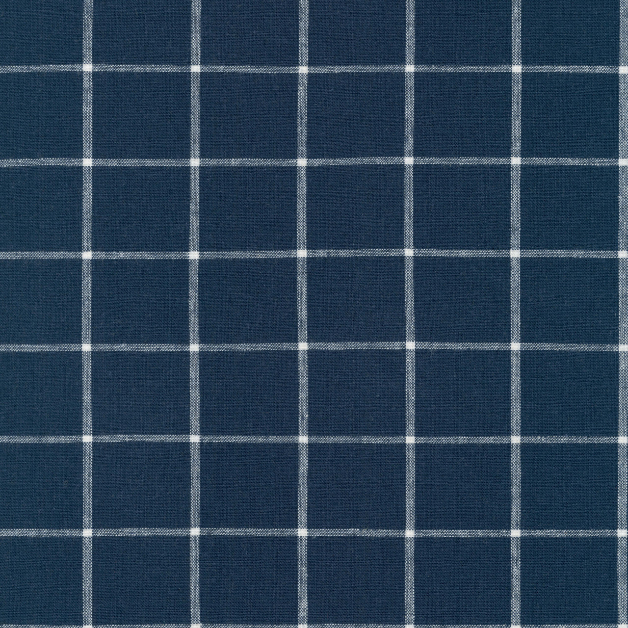 Robert Kaufman Essex Classic Wovens - Check Indigo