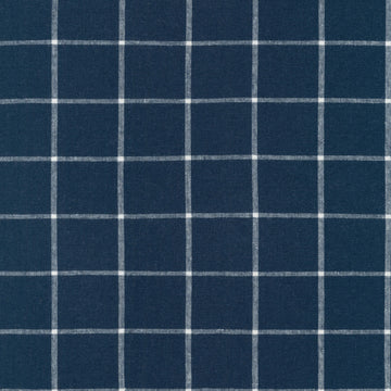Robert Kaufman Essex Classic Wovens - Check Indigo