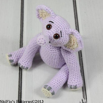 265- Eddie The Elephant Crochet Pattern #265
