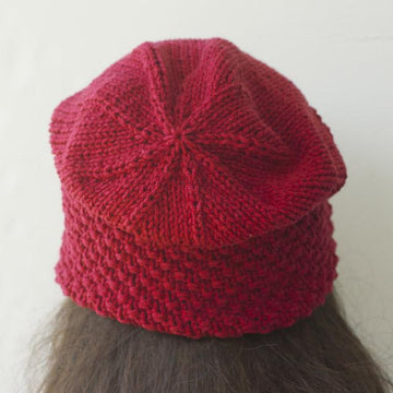 Diamond Pattern Knit Hat
