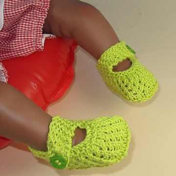 Baby Plain and Simple Lace Pattern Sandals