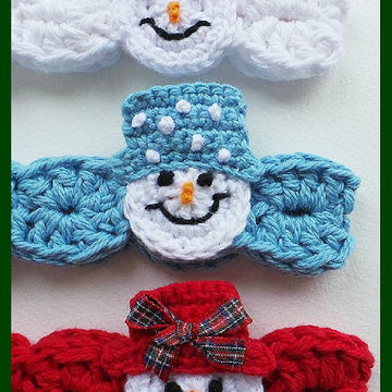Snowman Headband Pattern USA