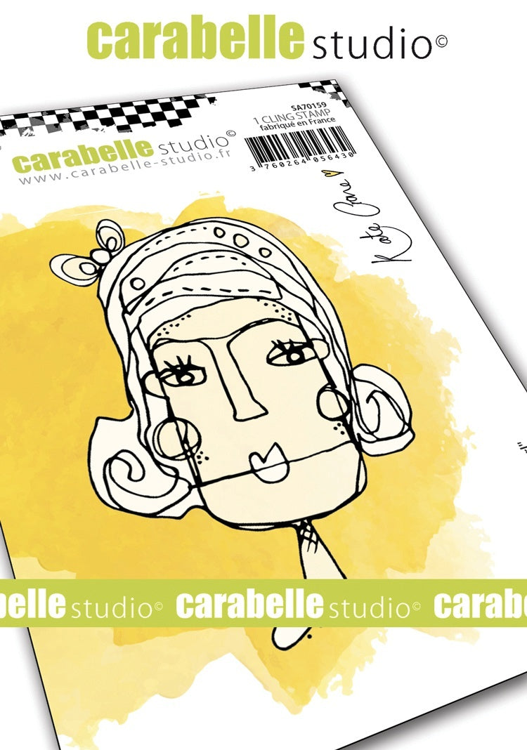 Carabelle Studio Cling Stamp A7 By Kate Crane - Pearl