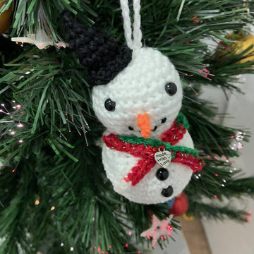 Christmas Snowman Bauble for treats