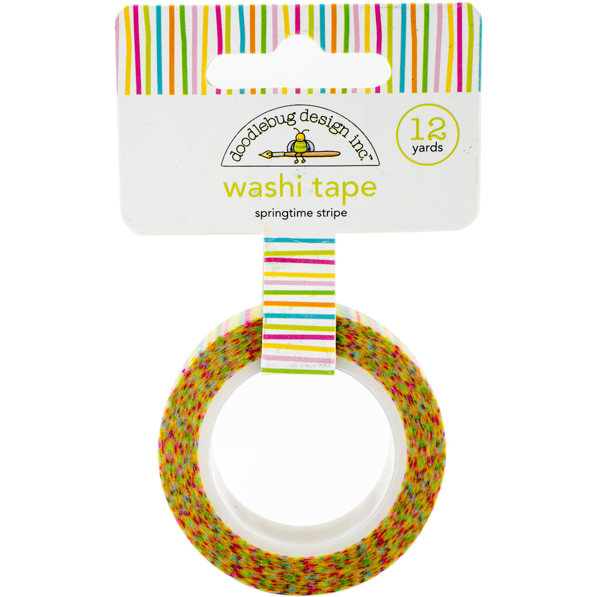 Doodlebug Washi Tape 15mmX12yd - Springtime