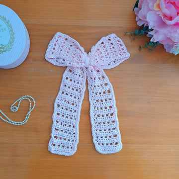 Crochet Delicate Hair Bow Pattern