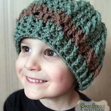 Cable Cross Beanie - 2 Versions