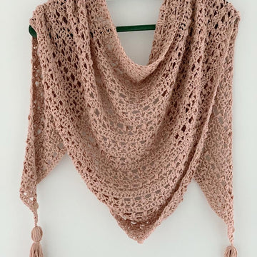 Vintage Tulip Shawl