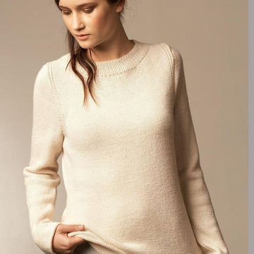 Silk Georgette Sweater