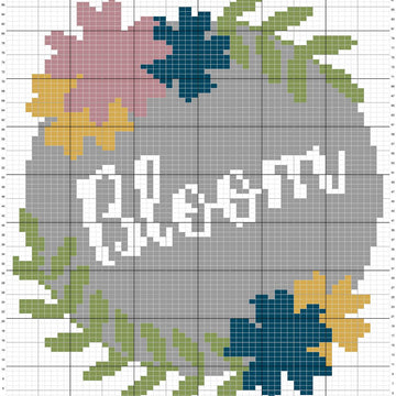 Bloom Pillow Cover Knit