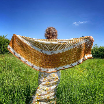 Tell it to the Bees Shawl