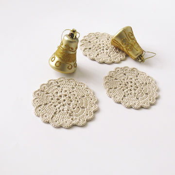 Small heart doily