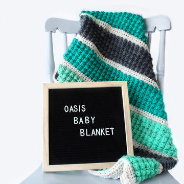 Oasis Baby Blanket
