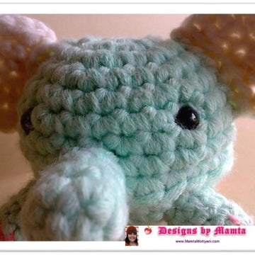 Crochet Elephant Pattern Amigurumi Animal
