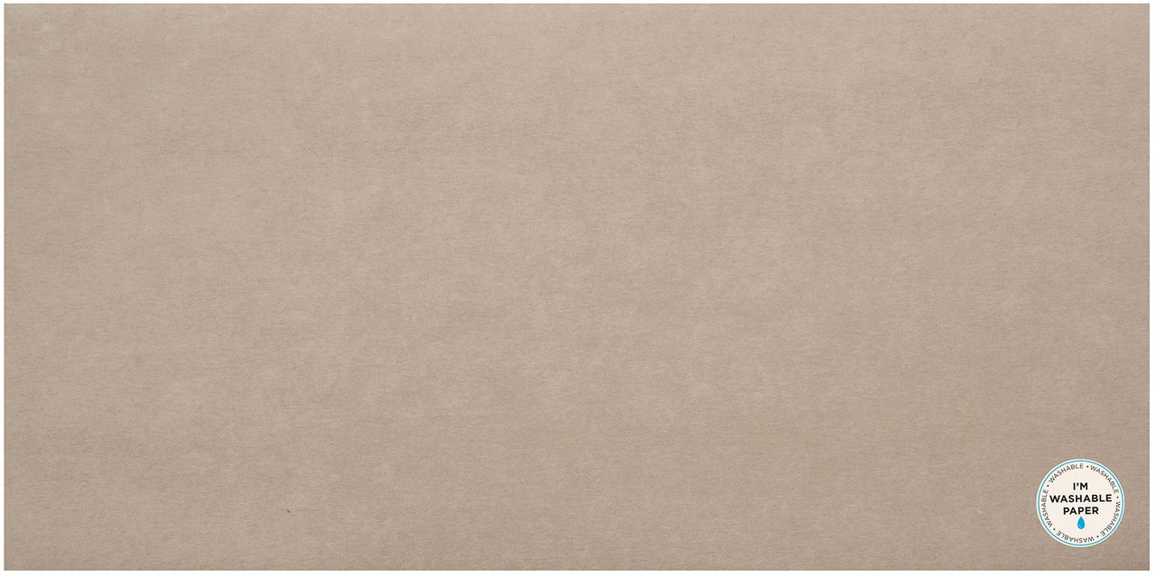 American Crafts Washable Matte Paper 12"X24" - Nickel