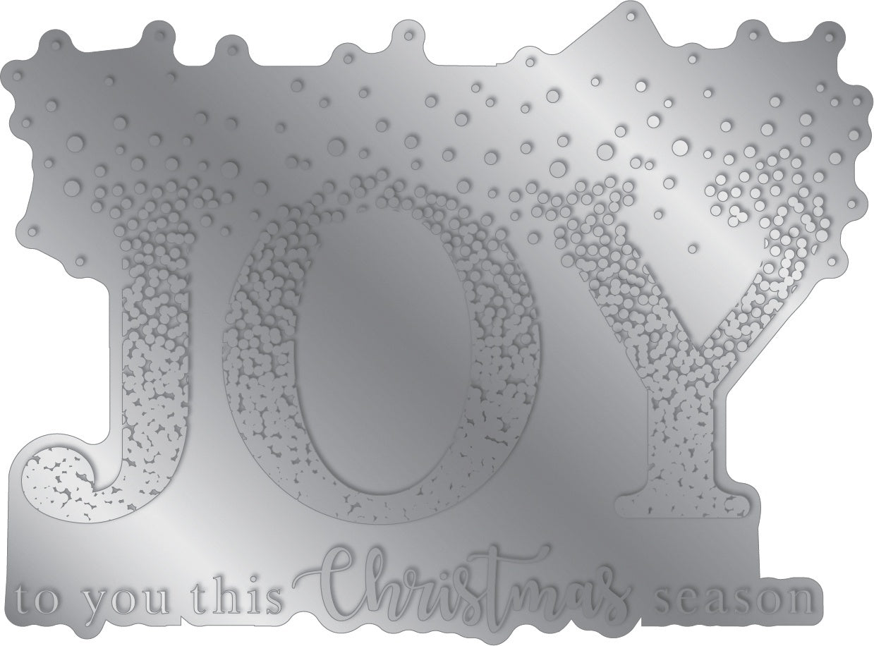 Crafter's Companion Gemini Foilpress Stamp Die Expressions - Christmas Joy