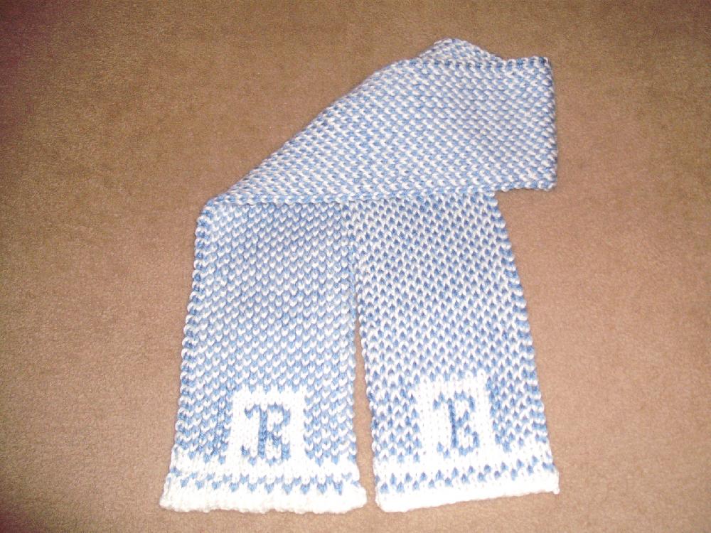 "B" Anything Scarf