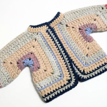 4 CROCHET BABY SWEATER CARDIGAN PATTERNS