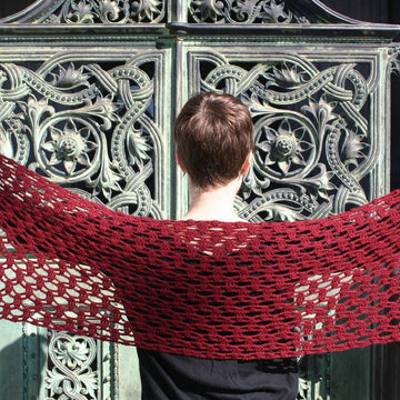Negative Space Scarf & Wrap