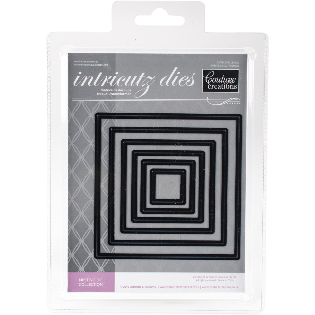 Artdeco Creations Couture Creations Nesting Dies - Square
