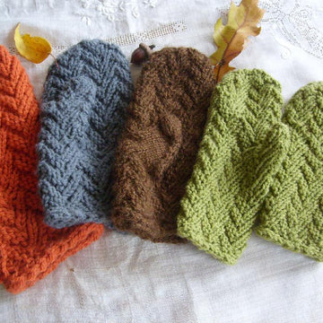 Herringbone Mittens