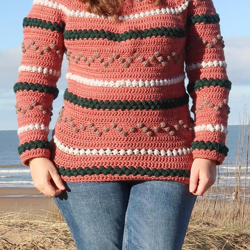 Beads and Bobbles Sweater