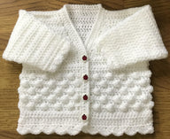 V-Neck Cardigan in DK - 1002