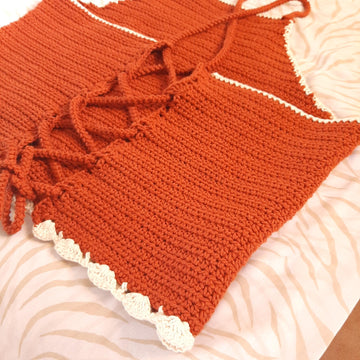 In Bloom Crochet Topp