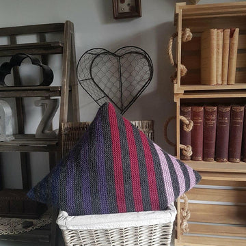 Striped Cushion Cover
