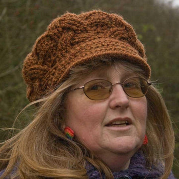 Cabled Beret and Newsboy Cap - Chunky Version