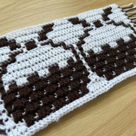 Christmas Pudding Mosaic Motif