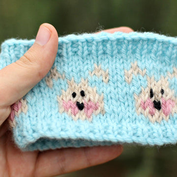 Marshmallow Bunny Mug Cosy