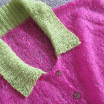 Lace Columns Cardigan