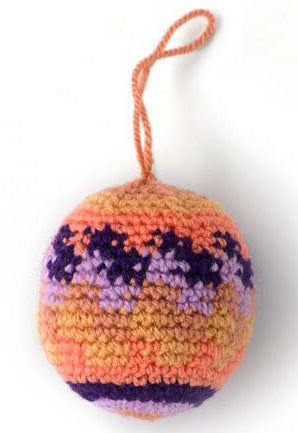 "Festive Bauble" - Crochet Pattern For Christmas in Paintbox Yarns Simply DK - DK-XMAS-CRO-001
