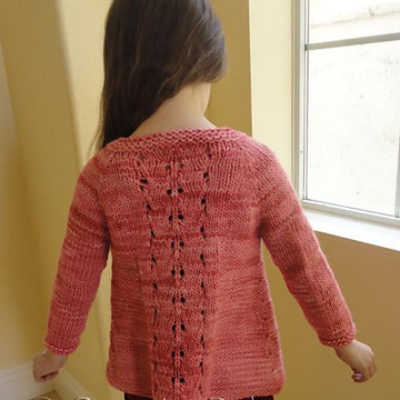 #144 Three Flavor Delight Top-Down Cardigan