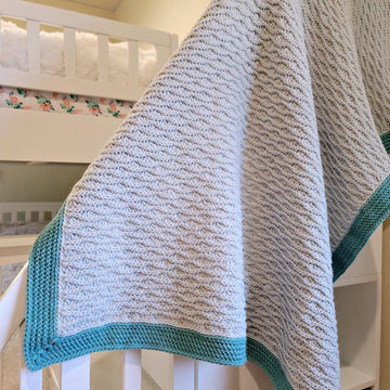Triple Textures Afghan